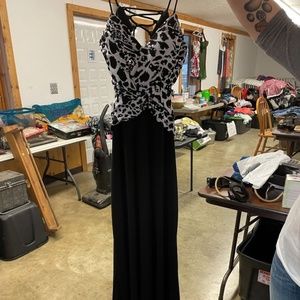 Blondie Nites by Linda Bernell: Leopard Print Prom Dress